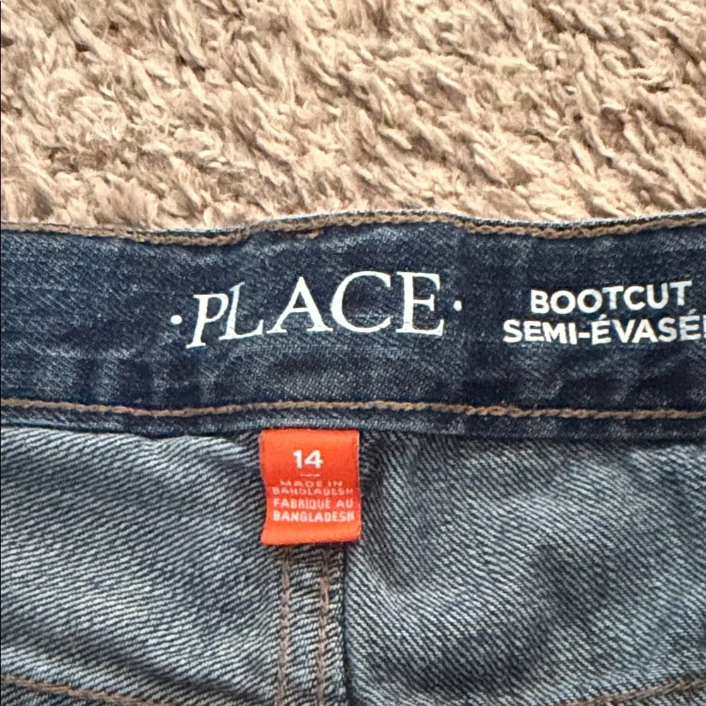 Children's Place Boys Boot Cut Kids Jeans set